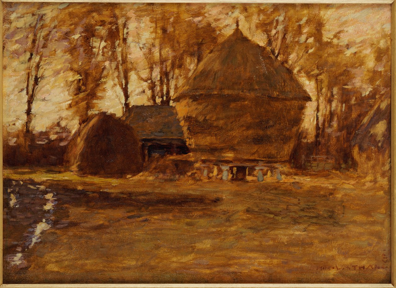Covoni di fieno nel Sussex da Henry Herbert La Thangue