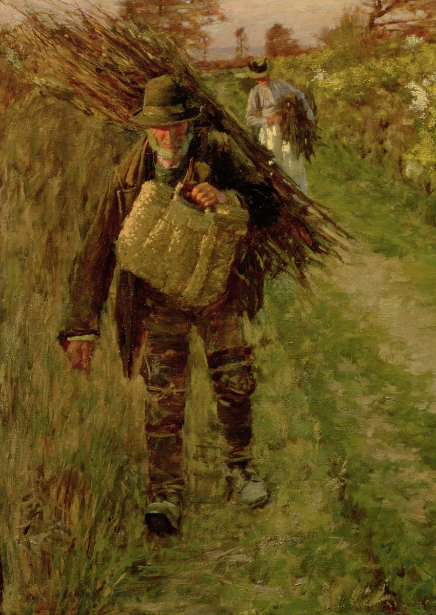 Il boscaiolo, 1894 da Henry Herbert La Thangue