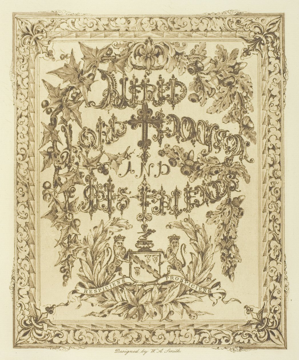 Il Frontespizio da Henry Herschel Hay Cameron