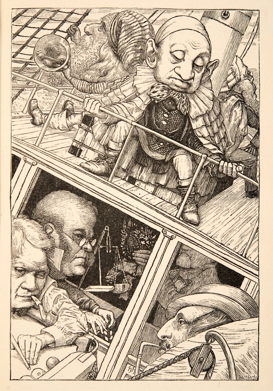 Aveva completamente dimenticato il suo nome, pub. 1876 da Henry Holiday