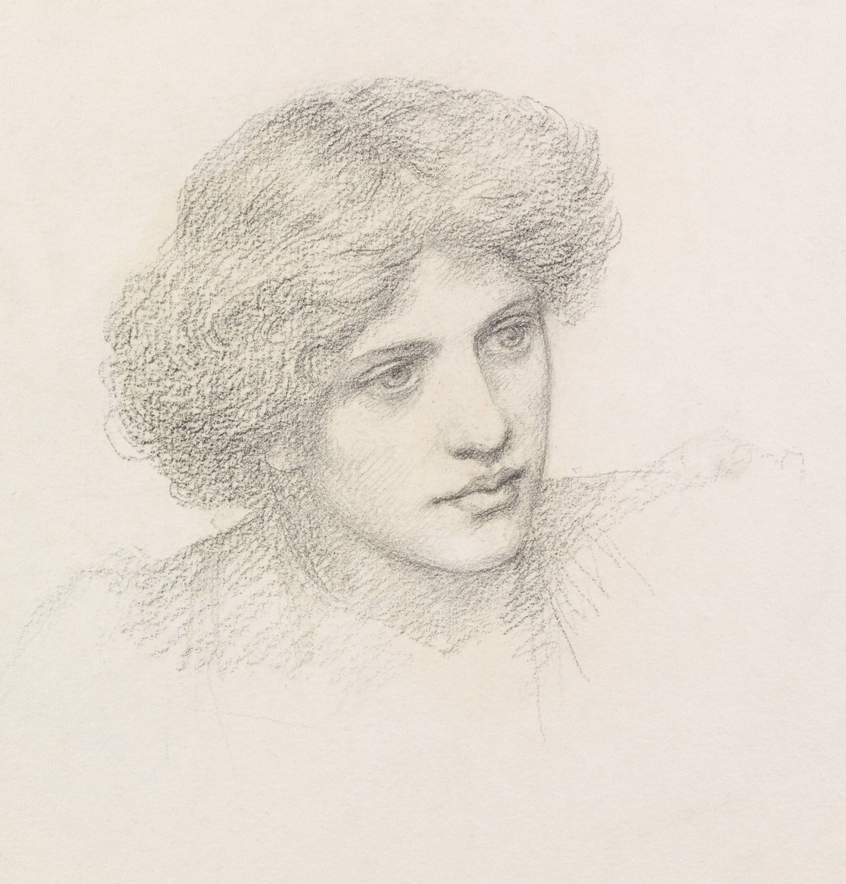 Testa di un uomo, possibilmente Gaetano Meo da Henry Holiday