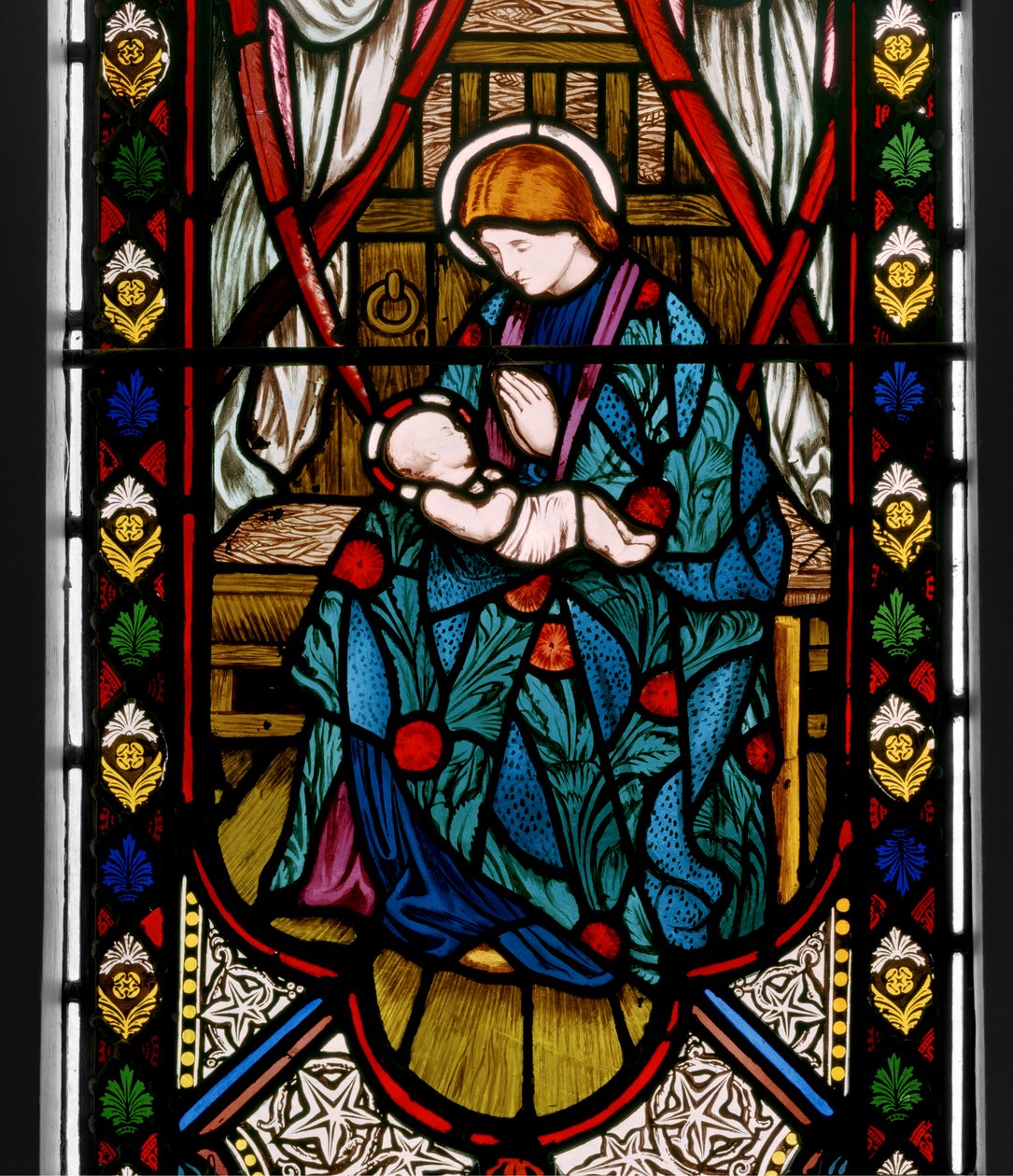 Madonna con Bambino, 1863 da Henry Holiday