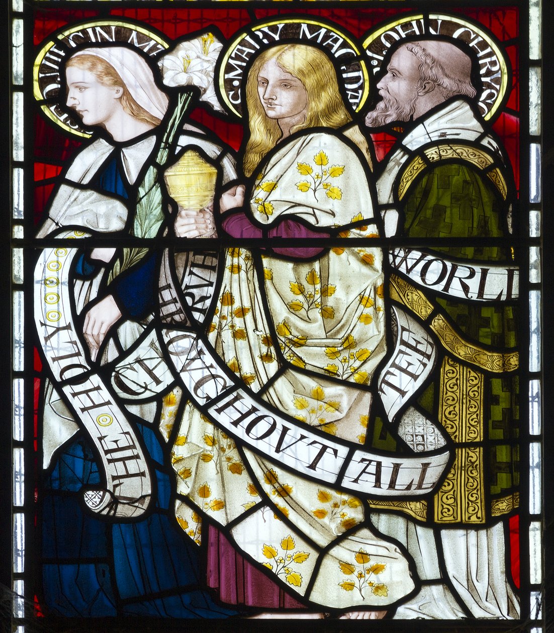 La Vergine Maria, Maria Maddalena, San Giovanni da Henry Holiday