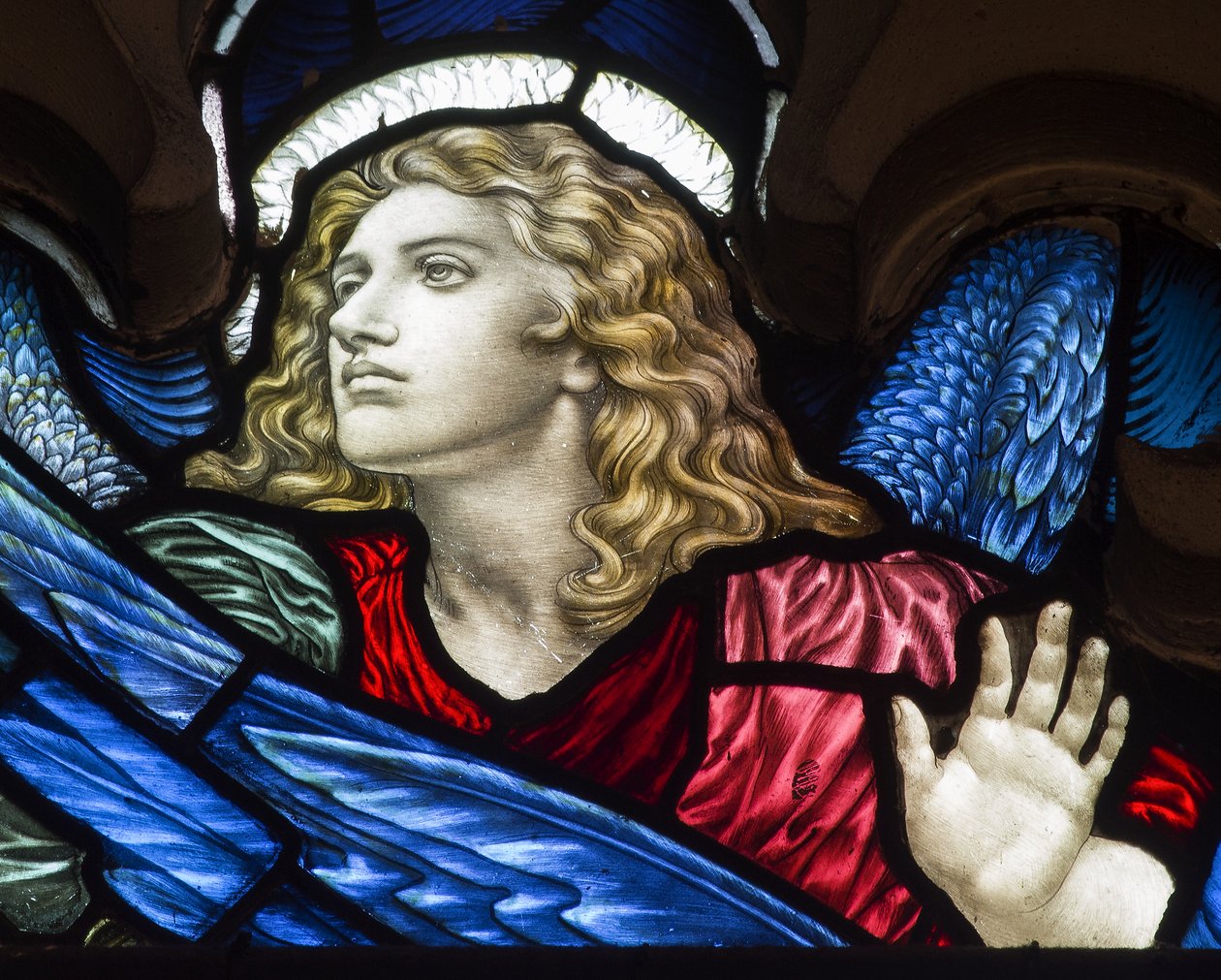 Testa di un Angelo da Henry Holiday