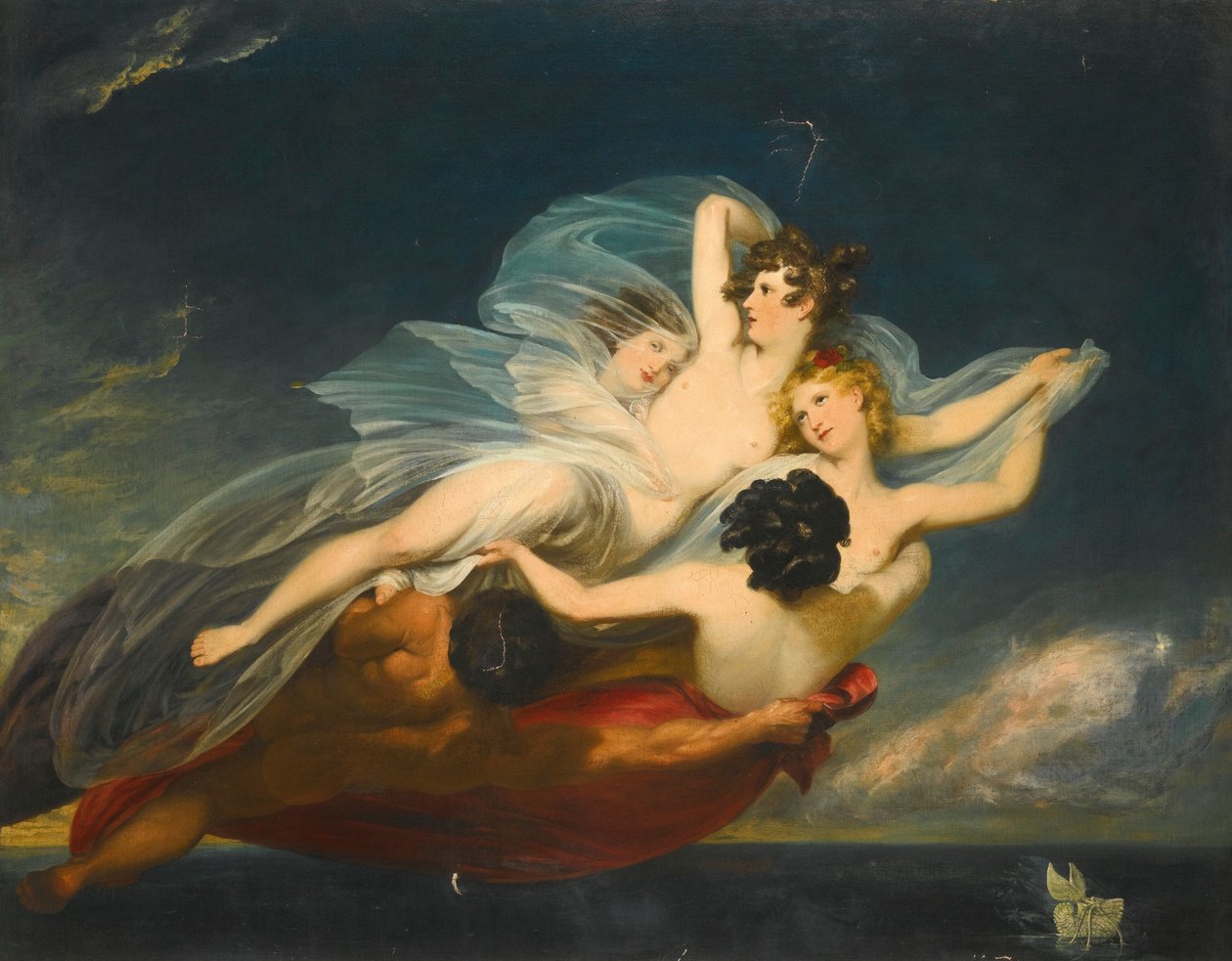 Hylas portato via dalle ninfe da Henry Howard