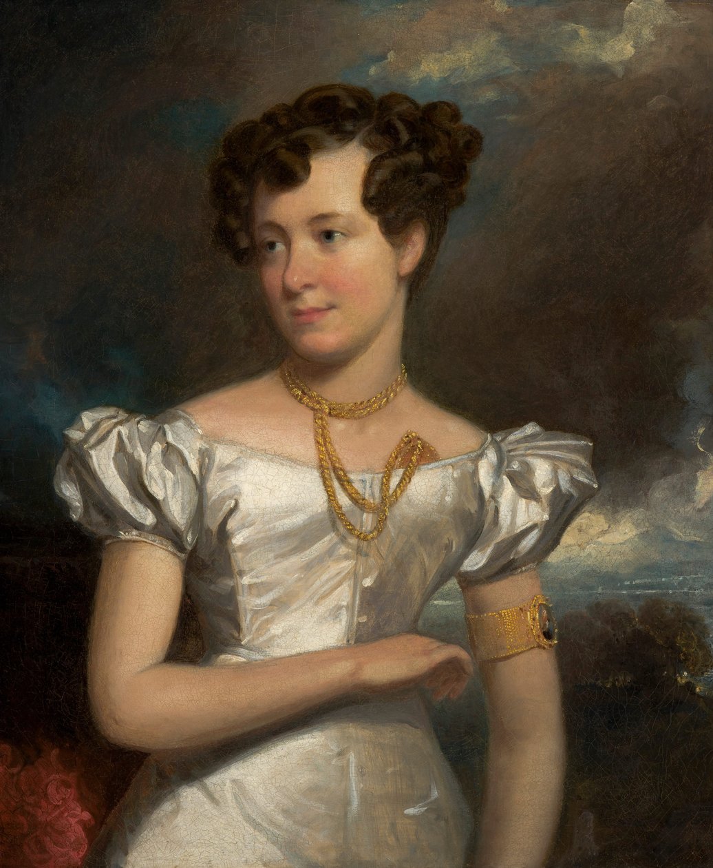 Ritratto di Clara Fisher da Henry Inman