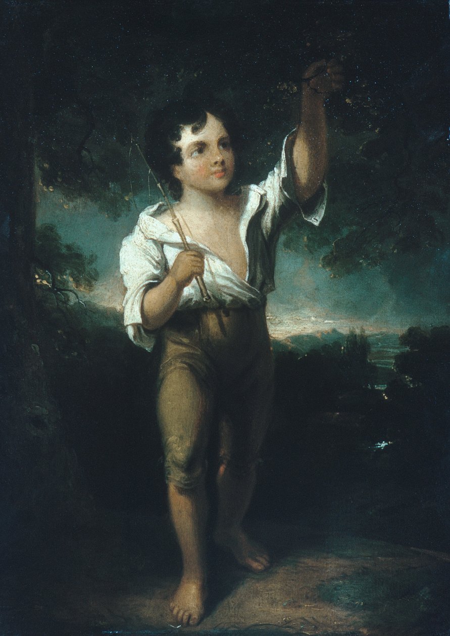 Il giovane pescatore da Henry Inman