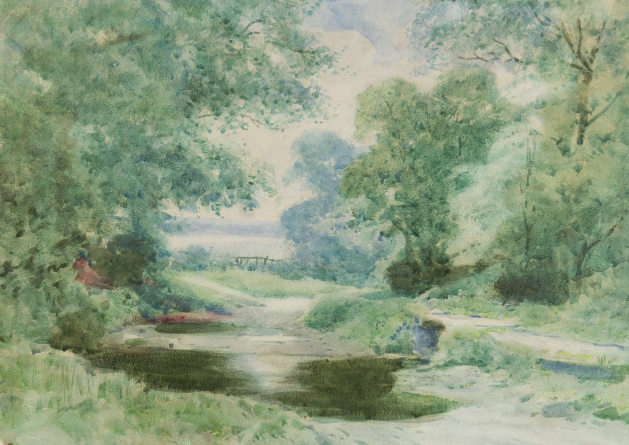 Un guado, c.1910 da Henry John Sylvester Stannard