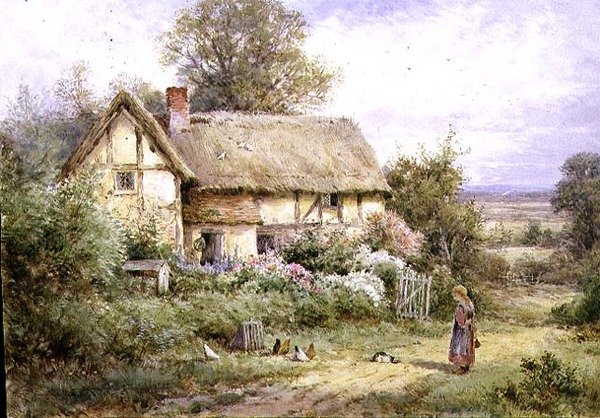 Nutrire gli animali della nonna da Henry John Sylvester Stannard