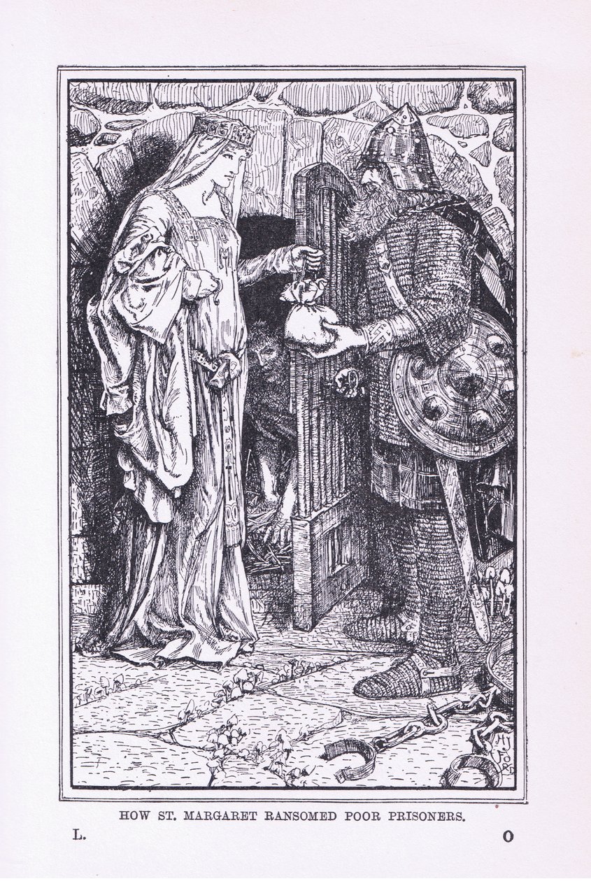 Come Santa Margherita riscattò i poveri prigionieri, 1912 da Henry Justice Ford