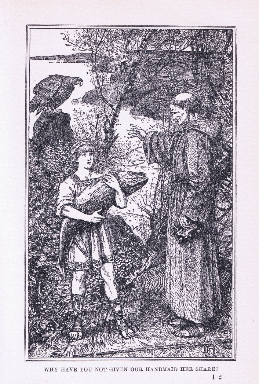 Perché non hai dato alla nostra serva la sua parte?, 1912 da Henry Justice Ford
