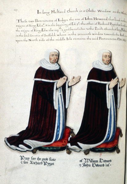 Ritratti di Richard Pygot e William Howard da Henry Lilly