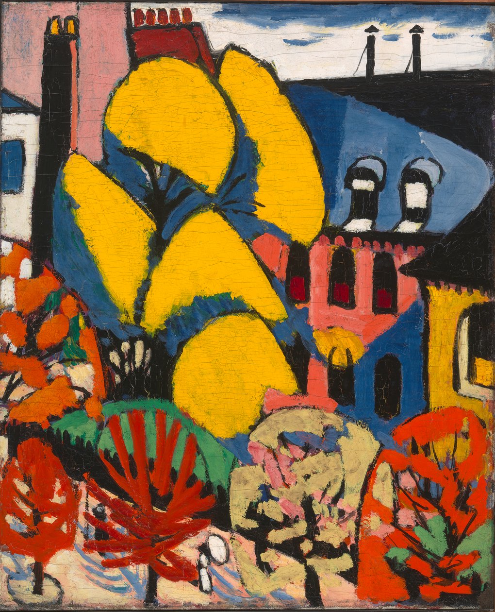 Alberi, c.1912-14 da Henry Lyman Saÿen