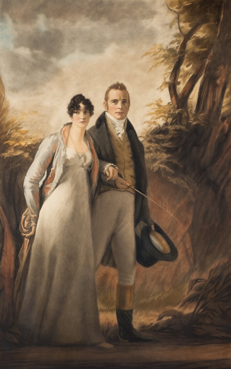Mr e Mrs Campbell di Kailzie da Henry Macbeth Raeburn