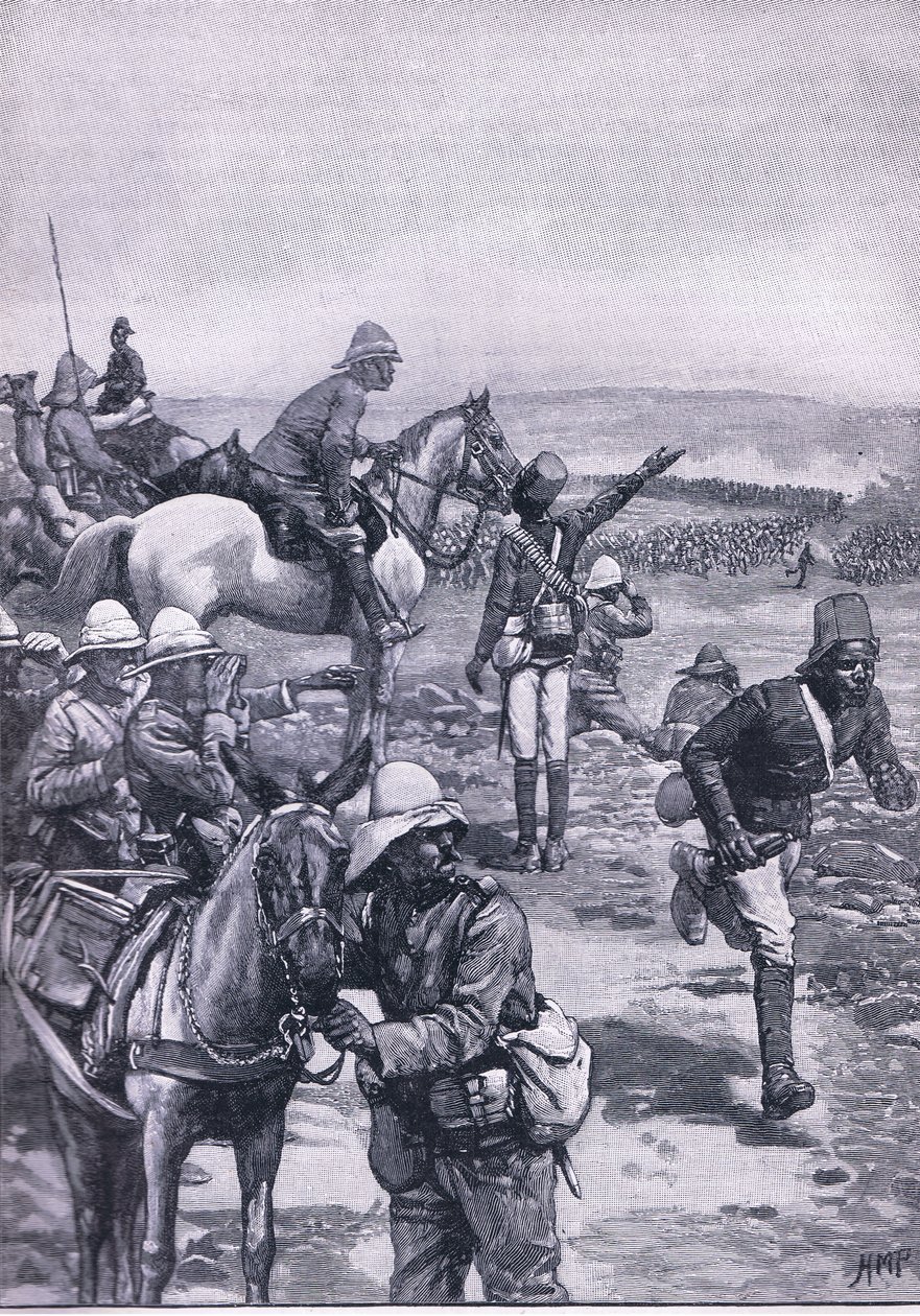 La battaglia di Omdurman: la brigata di MacDonald respinge l