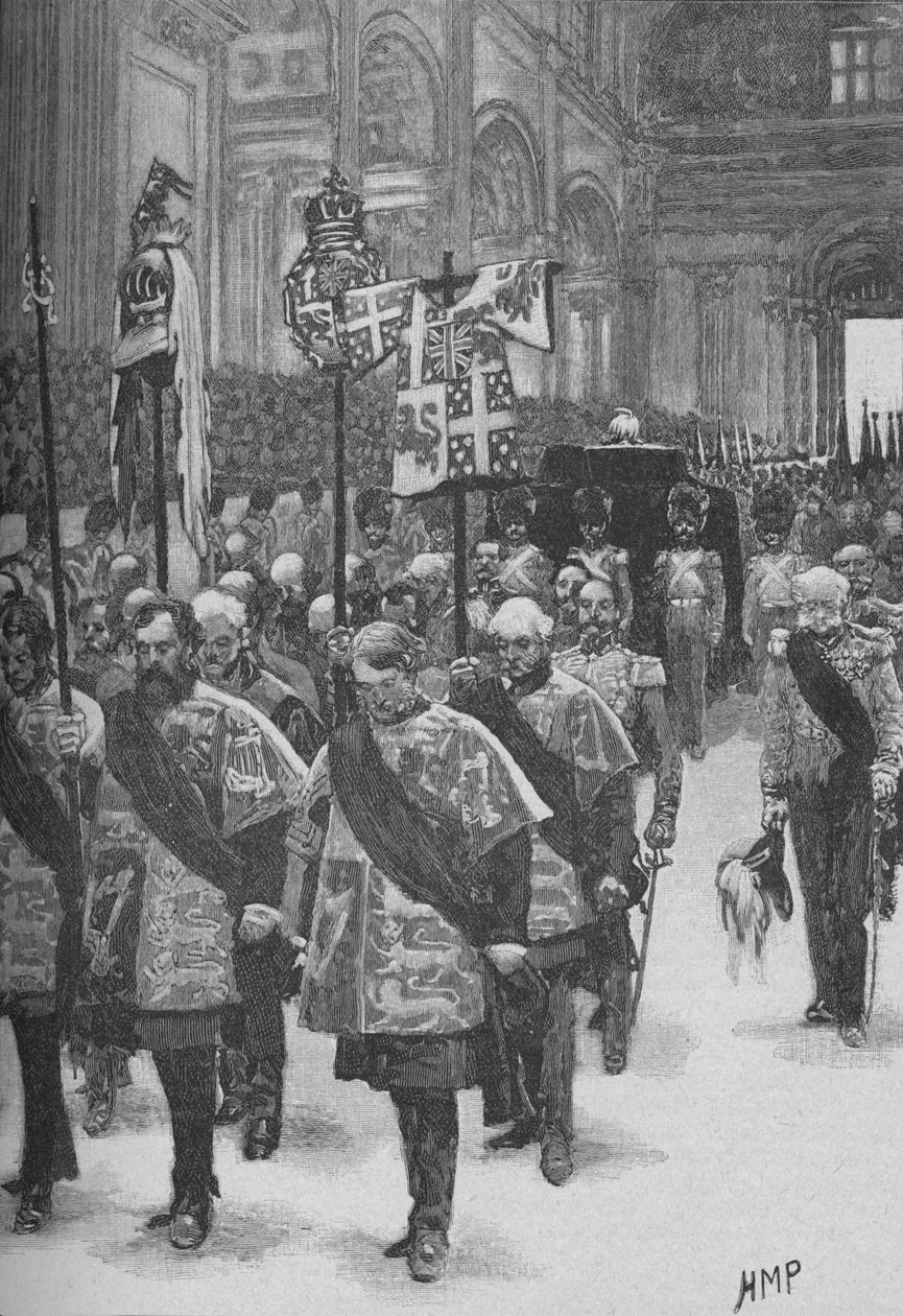 La sepoltura di Wellington, c1890 da Henry Marriott Paget