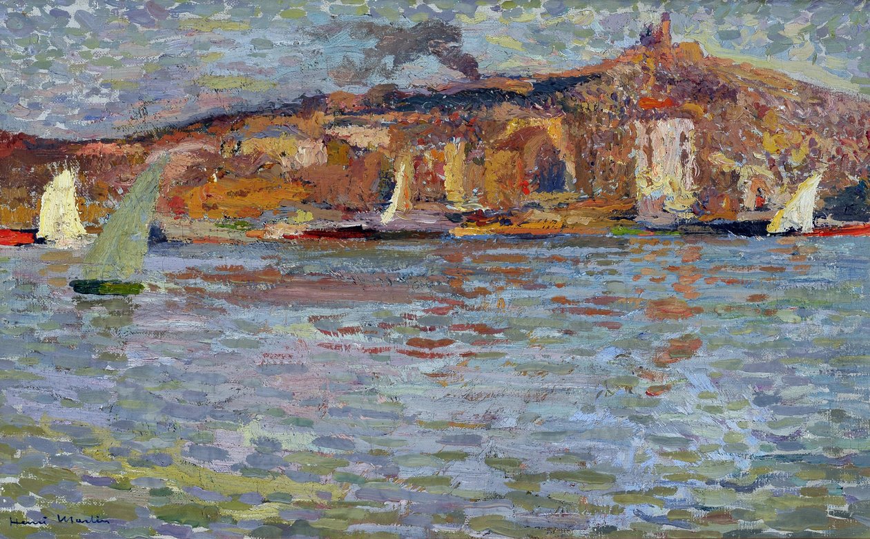 Il porto di Marsiglia, il porto vecchio e la 