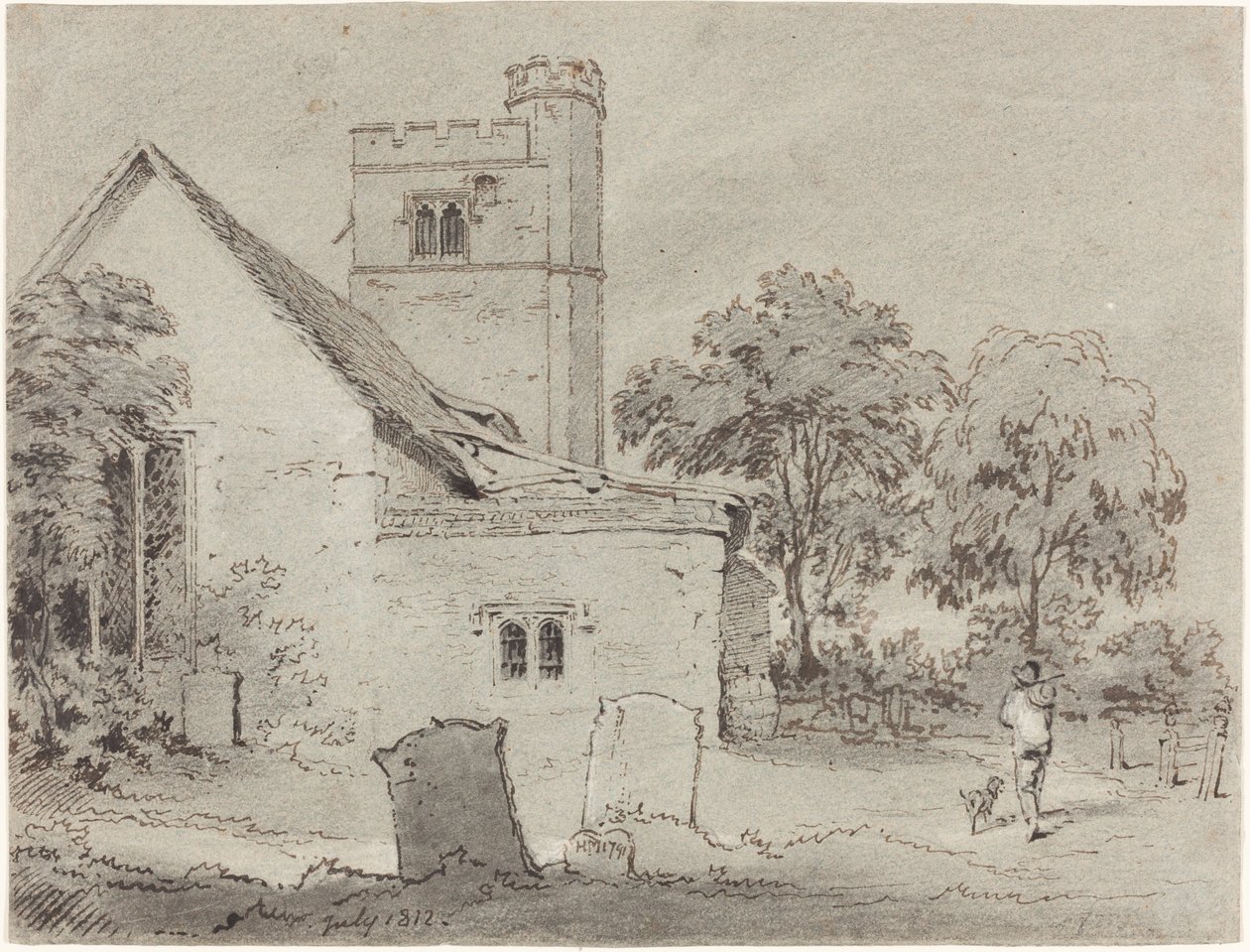 Chiesa di Aldenham, Hertfordshire da Henry Monro