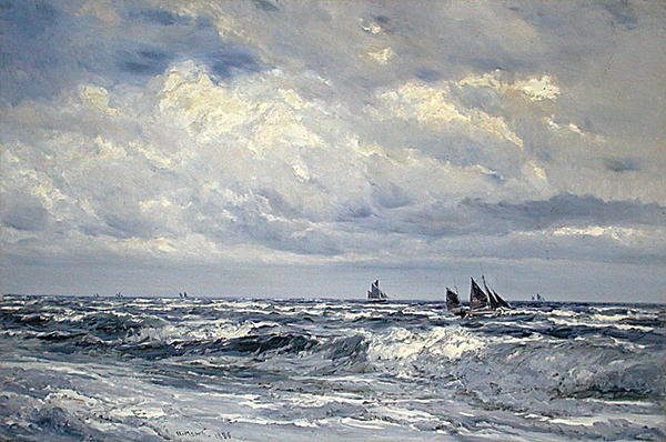 Guardando il mare da Henry Moore