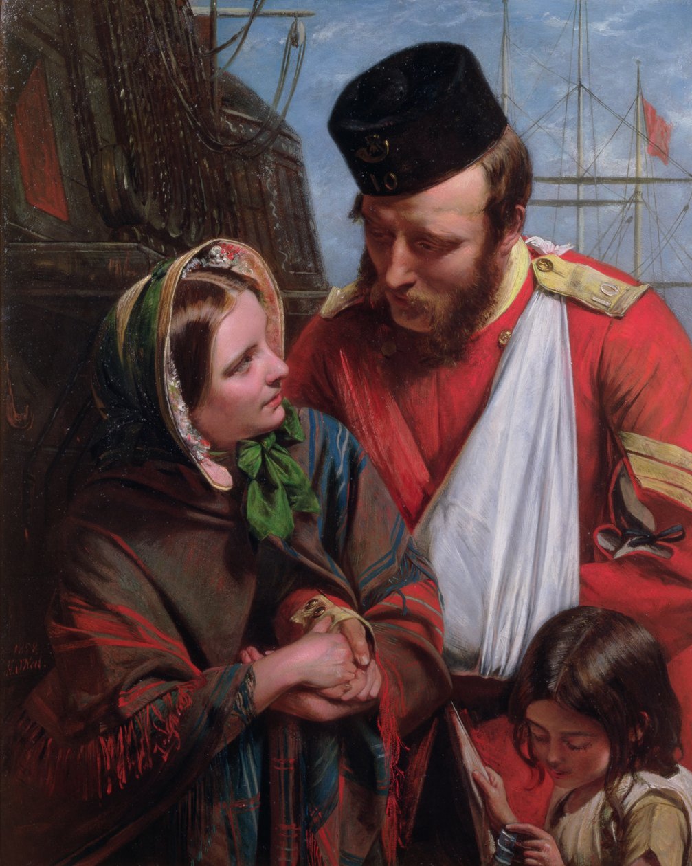 Di nuovo a casa, 1858 da Henry Nelson O