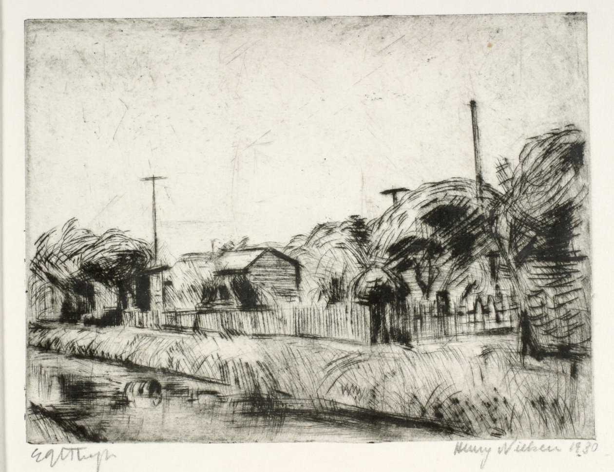 Orti urbani lungo il canale da Henry Nielsen