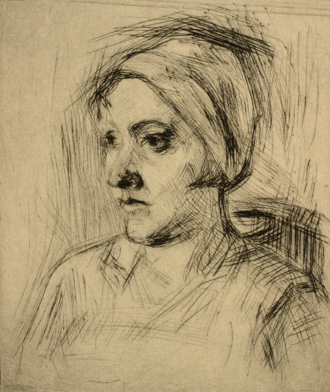 Ritratto di donna da Henry Nielsen