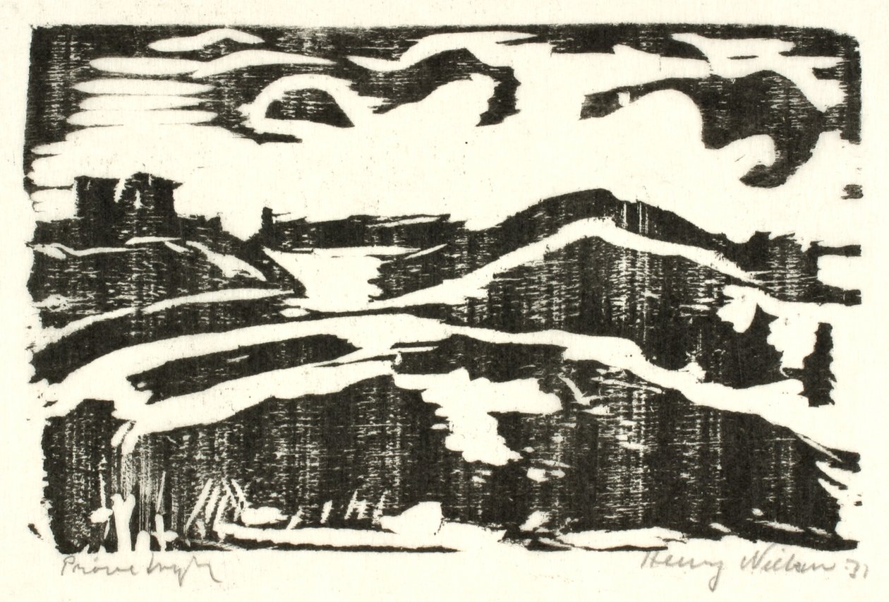 Paesaggio con colline da Henry Nielsen