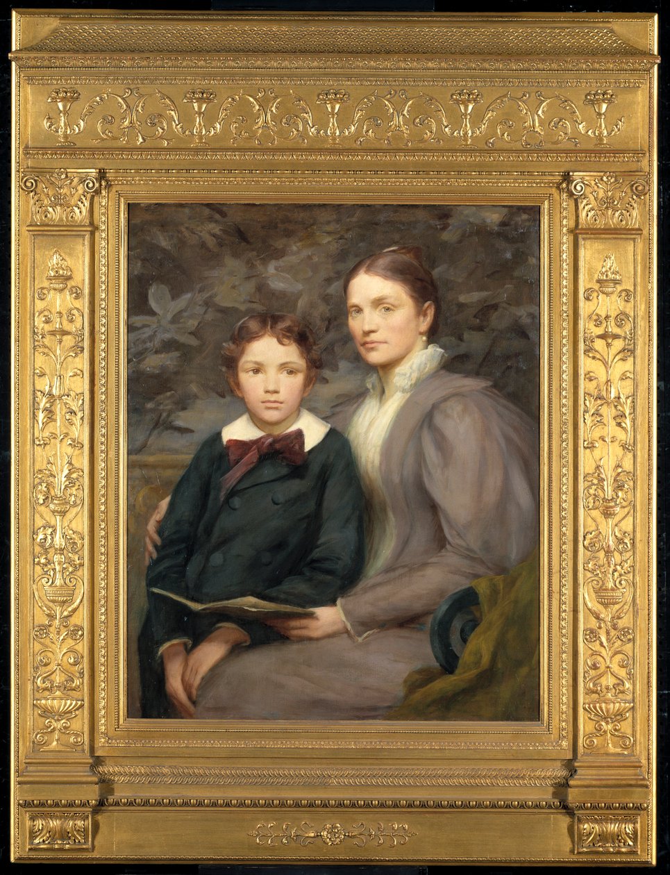La signora William T. Evans e suo figlio, 1895 da Henry Oliver Walker