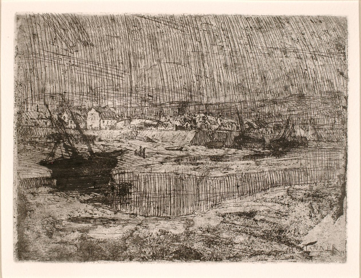 Barche da pesca rovesciate, Bretagna da Henry Ossawa Tanner