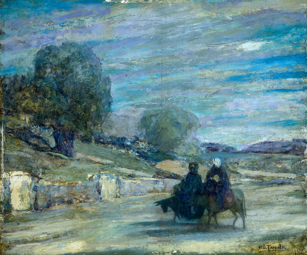 Fuga in Egitto, 1921 da Henry Ossawa Tanner