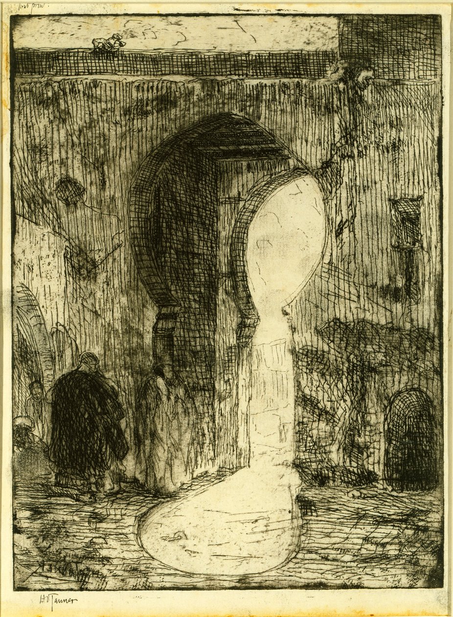 Porta a Tangeri da Henry Ossawa Tanner