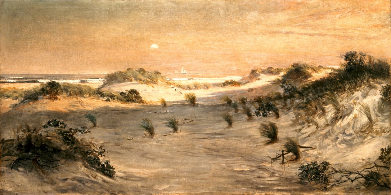 Dune di sabbia al tramonto, Atlantic City da Henry Ossawa Tanner