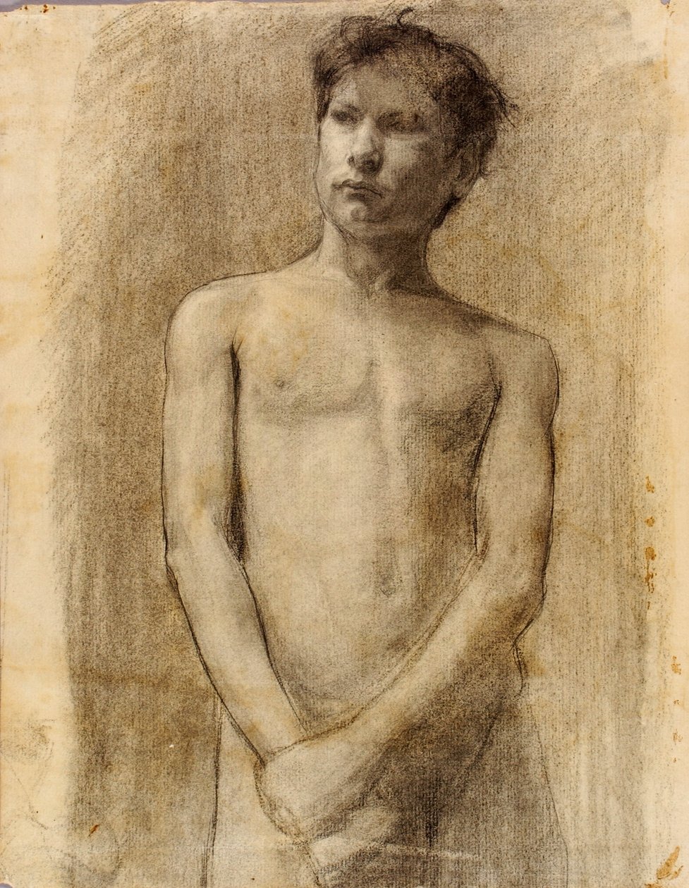 Studio di un giovane uomo da Henry Ossawa Tanner