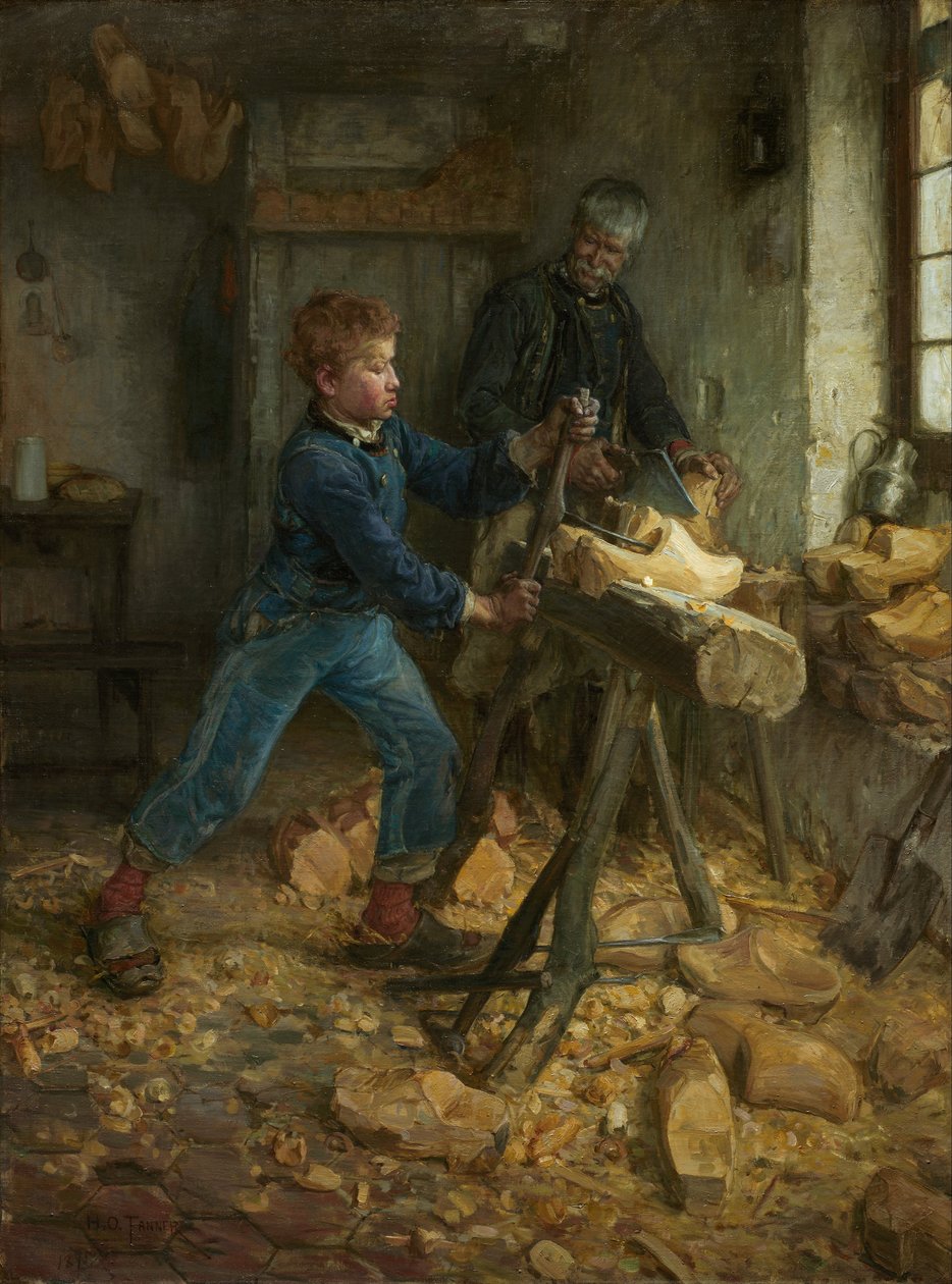 Il Giovane Fabbricante di Zoccoli da Henry Ossawa Tanner