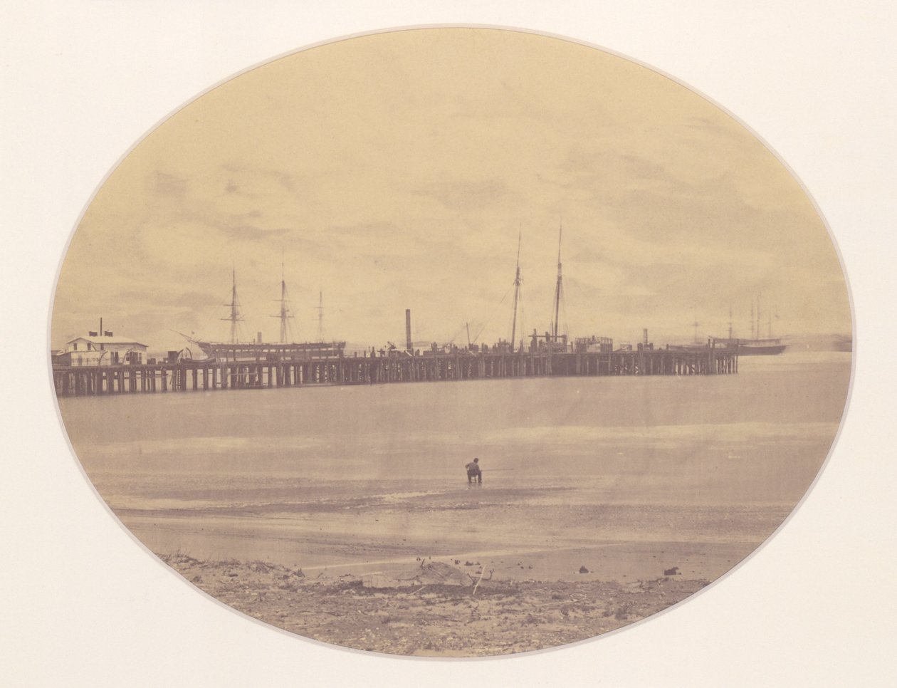 Long Dock a Hilton Head, Port Royal, Carolina del Sud da Henry P. Moore