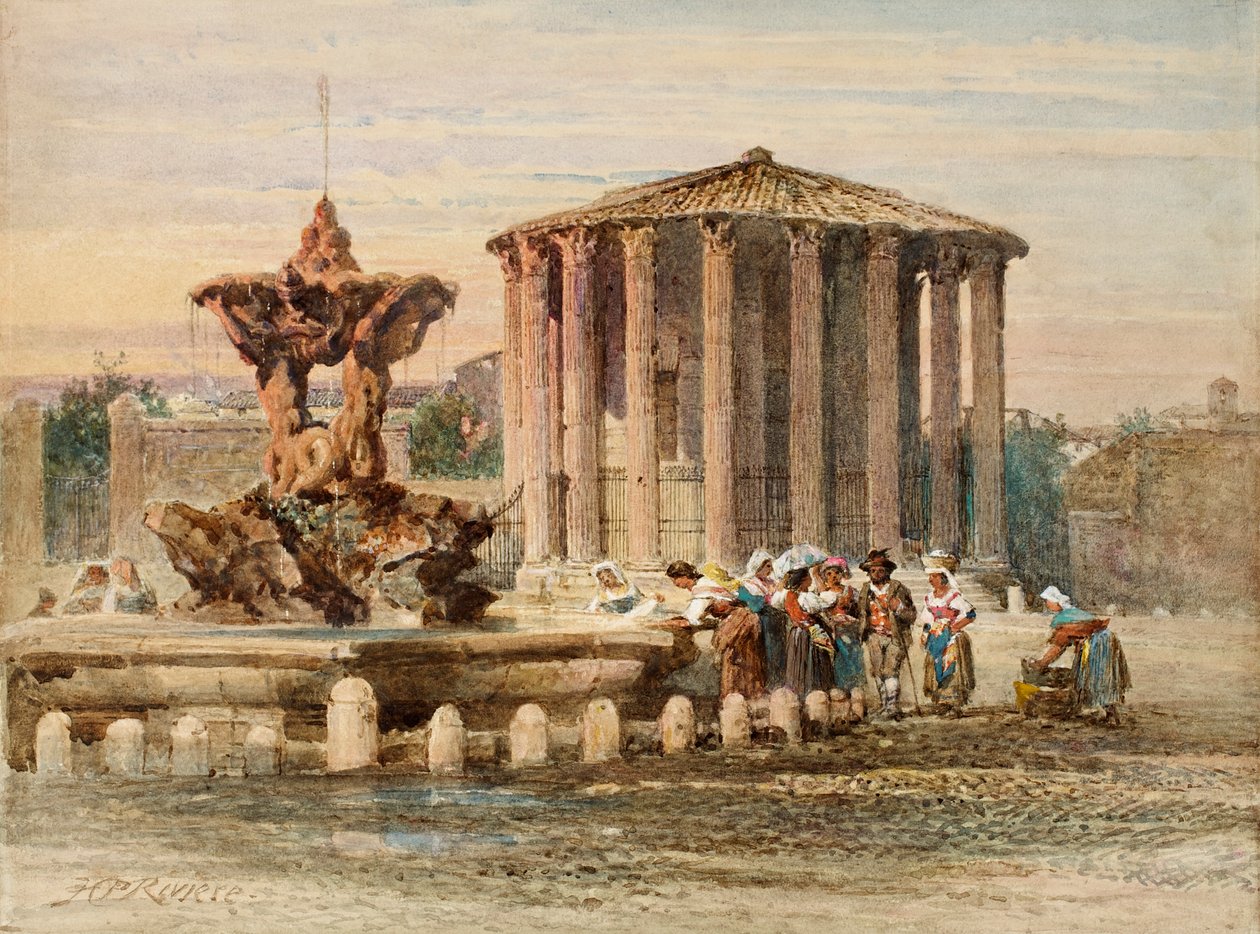 Fontana a Roma da Henry Parsons Riviere