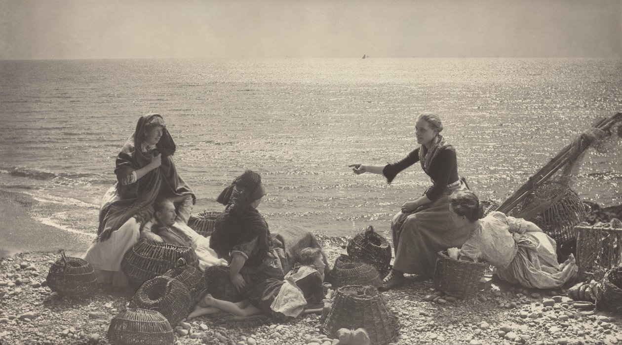 Pettegolezzi sulla spiaggia da Henry Peach Robinson