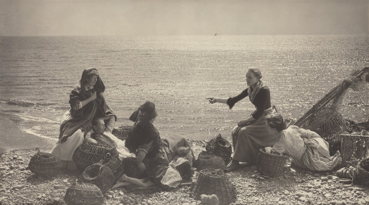 Pettegolezzi sulla spiaggia da Henry Peach Robinson
