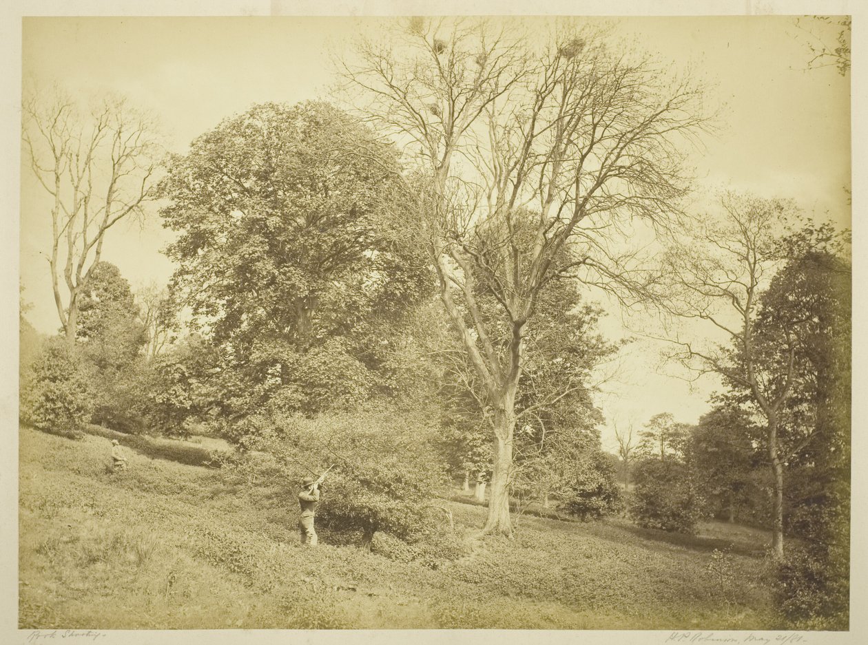 Caccia alla cornacchia da Henry Peach Robinson