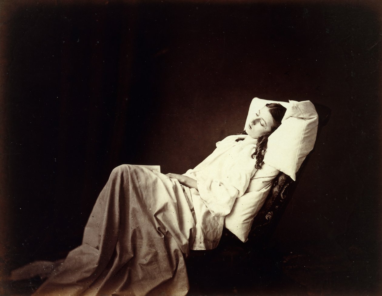 Non ha mai detto il suo amore, 1857 da Henry Peach Robinson