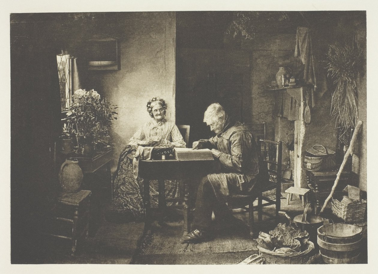 Quando il lavoro della giornata è finito da Henry Peach Robinson