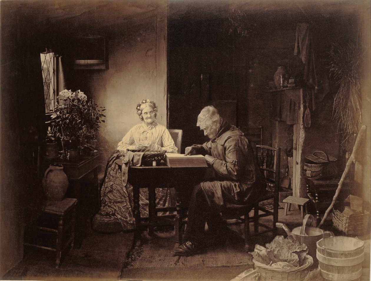 Quando il Lavoro del Giorno è Finito da Henry Peach Robinson