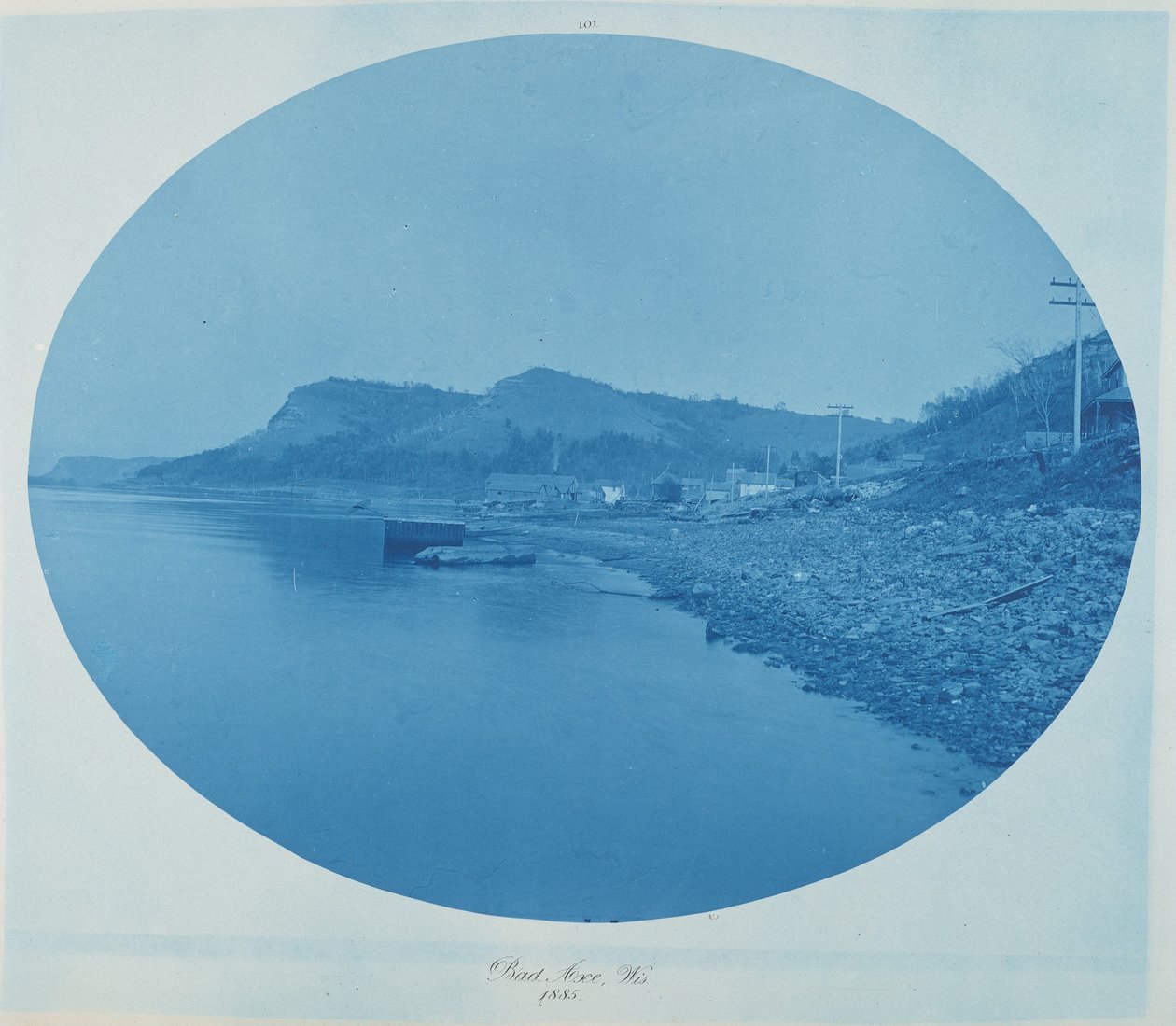Bad Axe, Wis. 1885 (foto) da Henry Peter Bosse