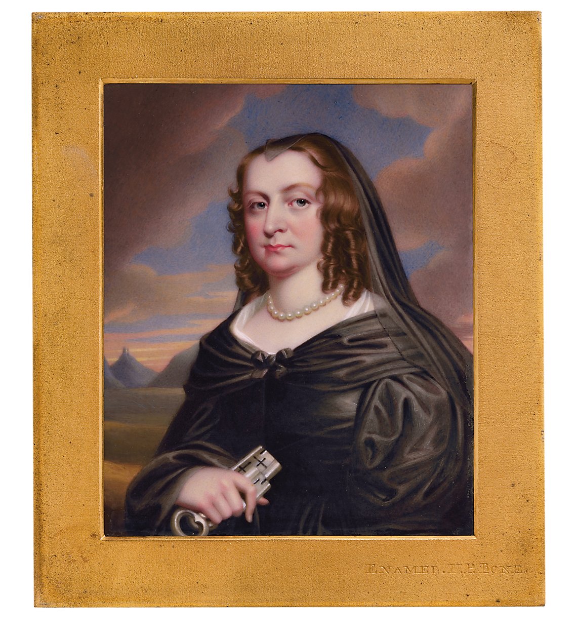 Lady Bankes, nata Mary Hawtrey da Henry Pierce Bone
