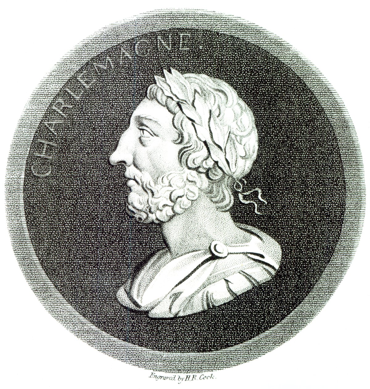 Ritratto di Carlo Magno, da 