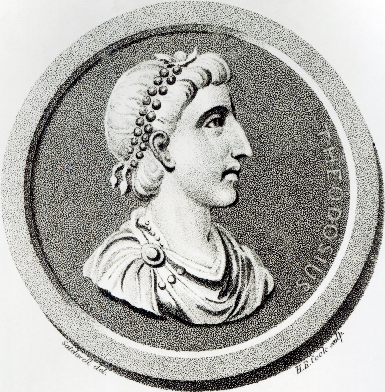 Ritratto di Teodosio, da 