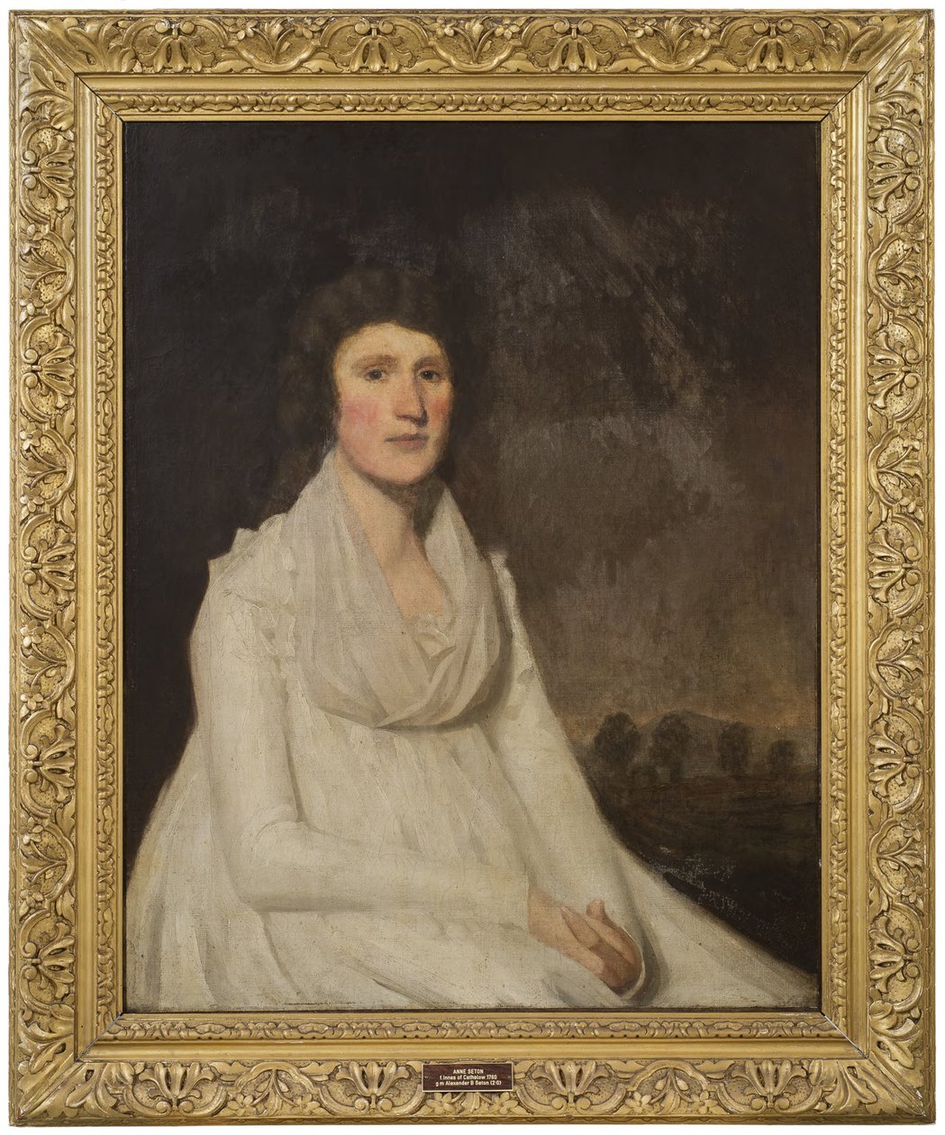Anne Innes of Cathlow (1770-1796), nata in Scozia, sposata con Alexander, barone Seton, nel suo secondo matrimonio da Henry Raeburn