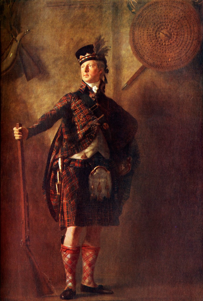 Colonnello Alastair MacDonell di Glengarry da Henry Raeburn