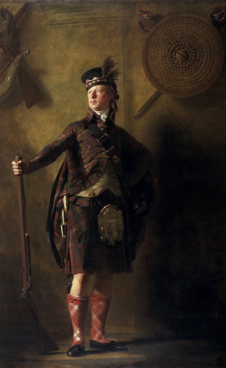 Il colonnello Alastair Ranaldson Macdonell di Glengarry (1771-1828) da Henry Raeburn