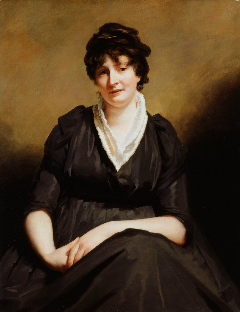 Dundas di Dundas seduto, tre quarti, con abito color carbone da Henry Raeburn